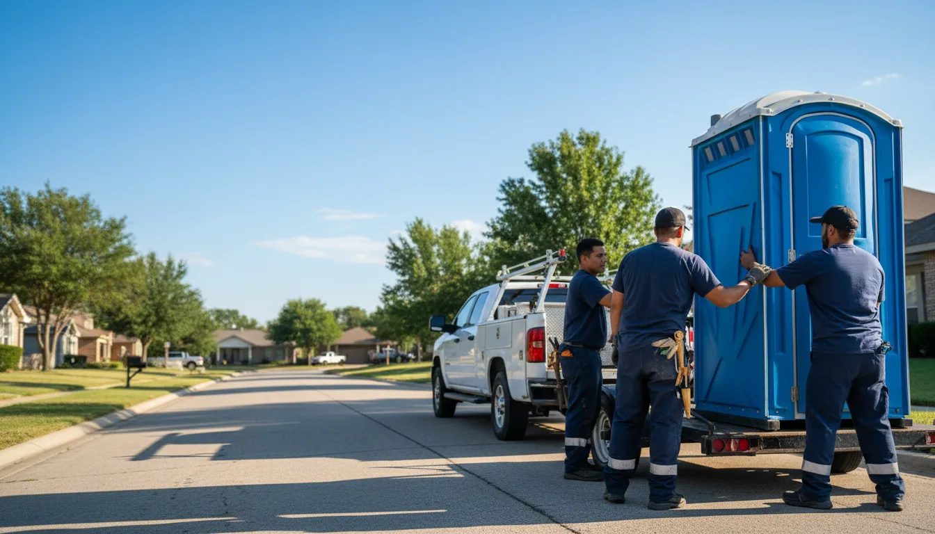 Portable Toilet Rental in Leesville, TX near me